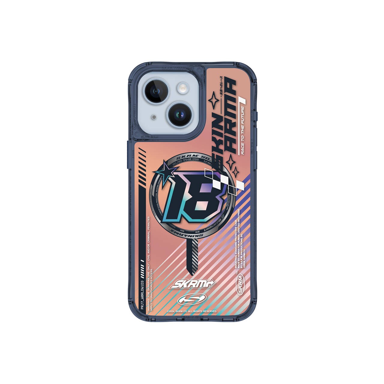 iPhone 15 SkinArma Magsafe Şarj Özellikli Sticker Yapıştırmalı Drift Kılıf