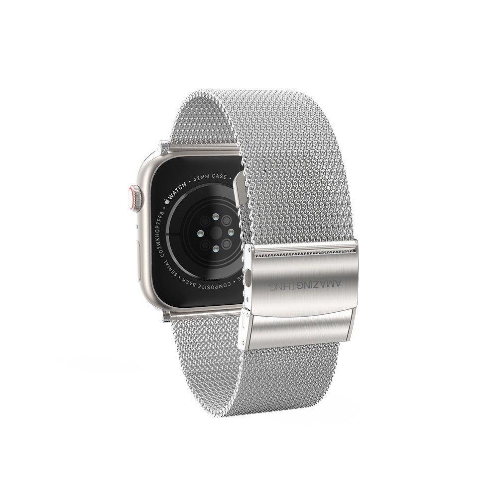 Watch 10 42mm Amazingthing Titan Metal Hasır Kordon