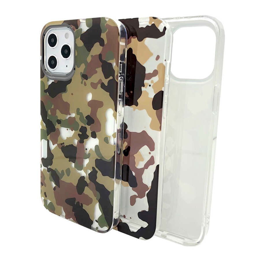 iPhone 12 Pro Kılıf Kajsa Camo Kılıf