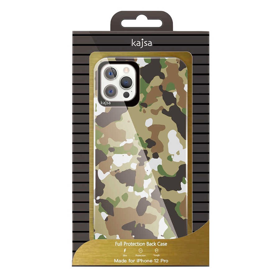 iPhone 12 Pro Kılıf Kajsa Camo Kılıf