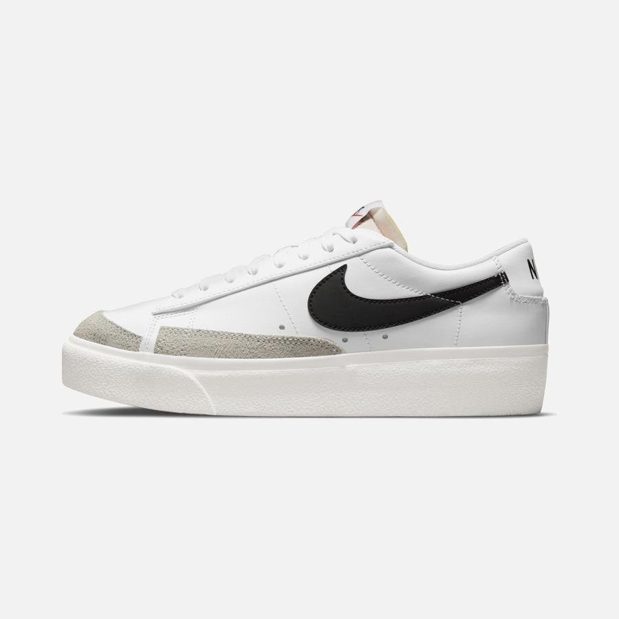 Blazer Low Platform White & Black