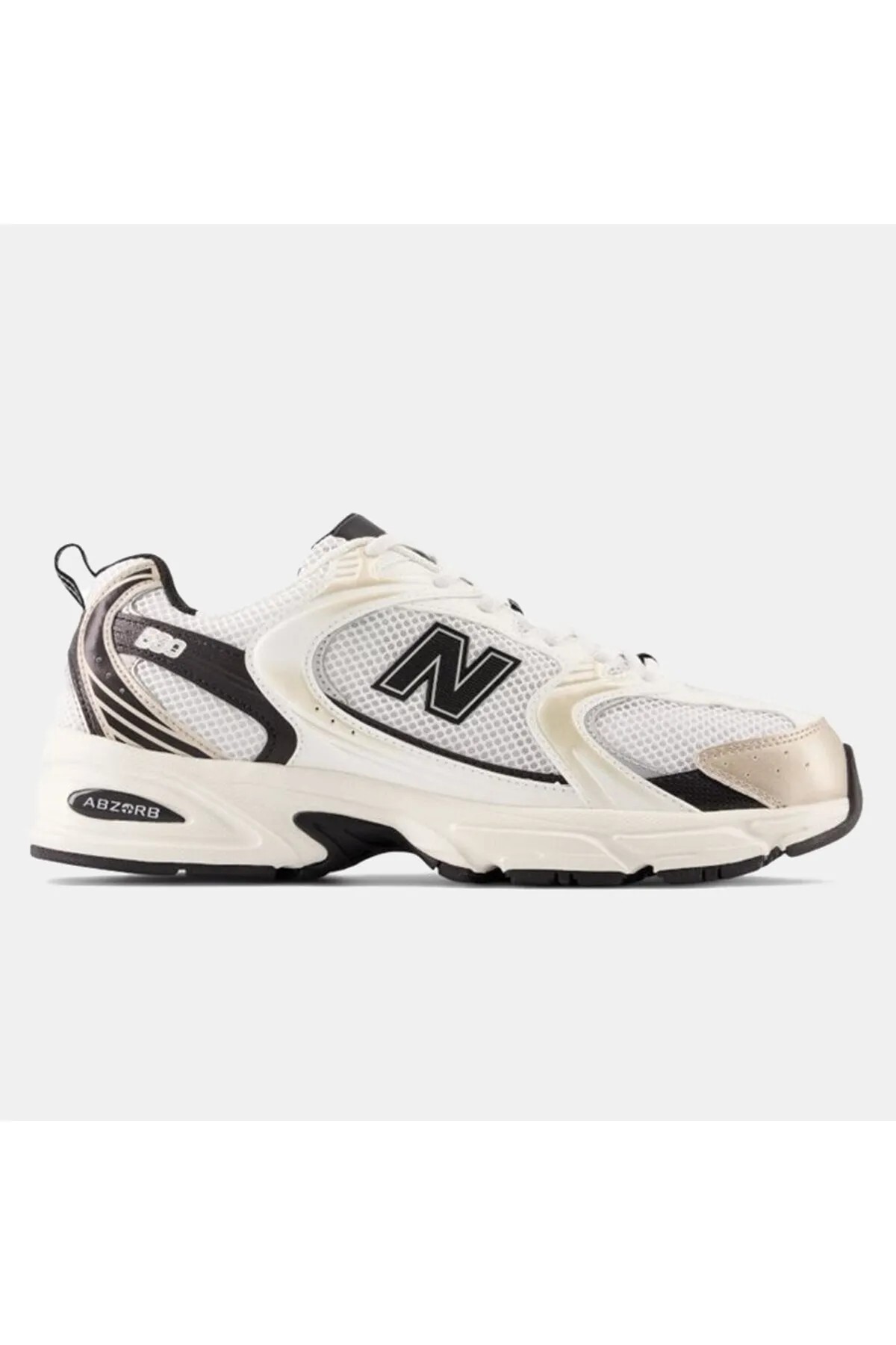 New Balance 530 White Light Gold Metallic 