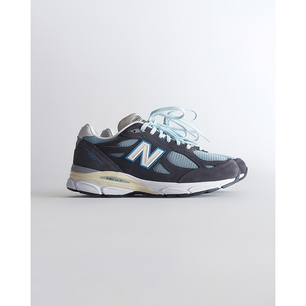 Kith x New Balance 990 V3 Blue Steel