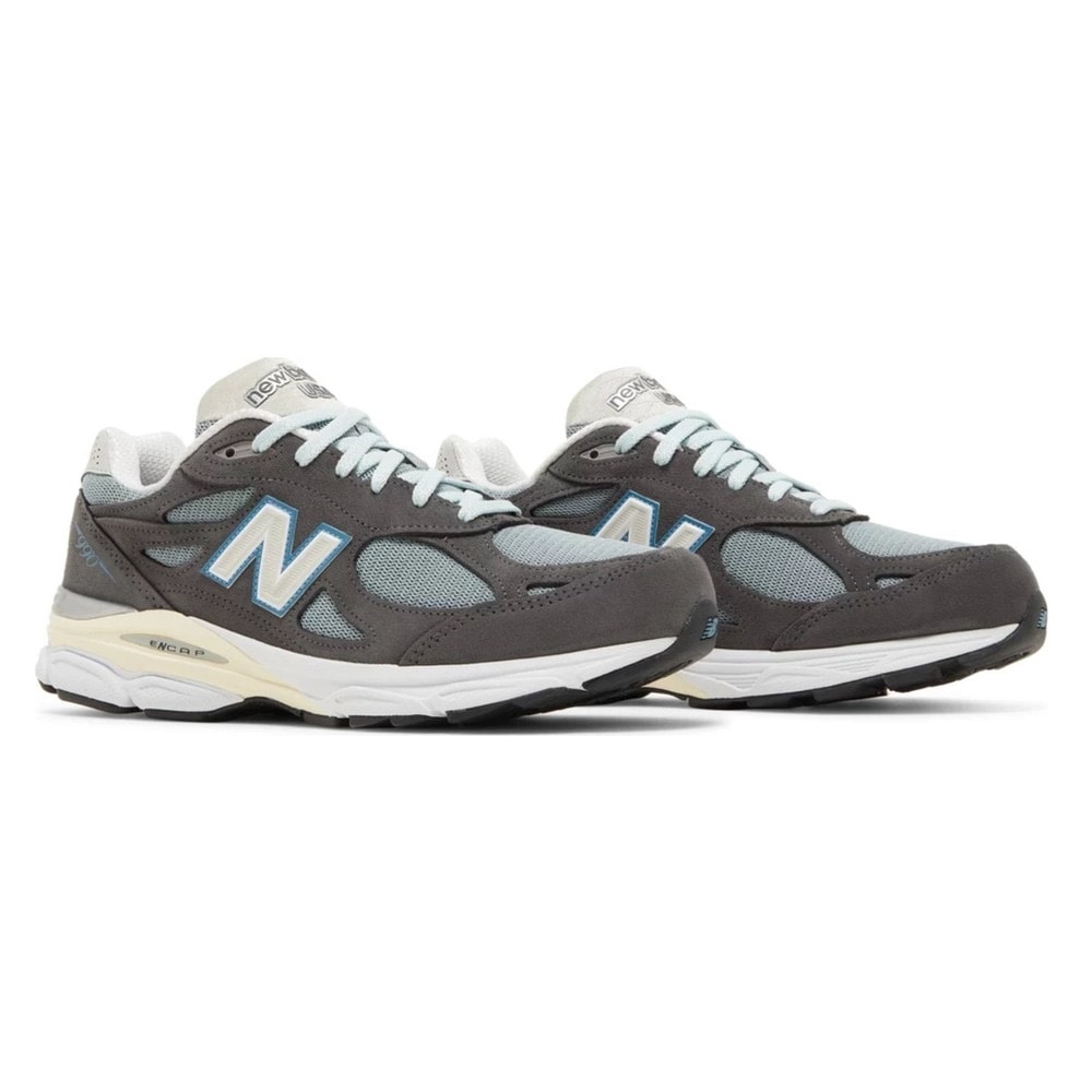 New Balance 990v3 MiUSA Kith Steel Blue