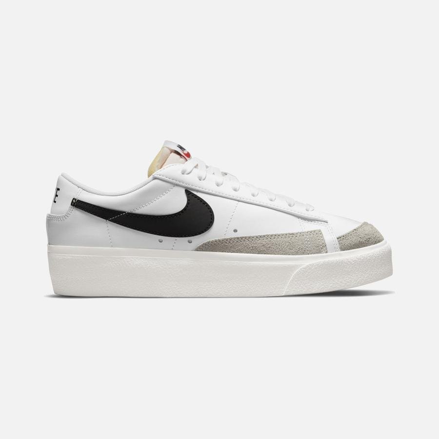 Blazer Low Platform White & Black