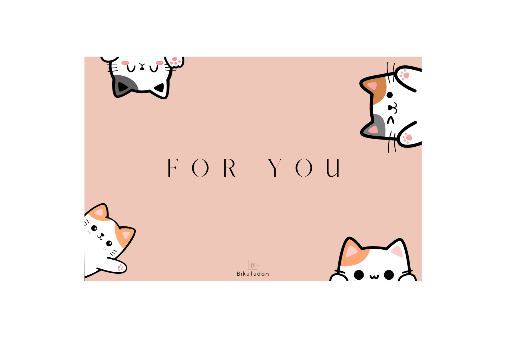  For You Motto Kartı 