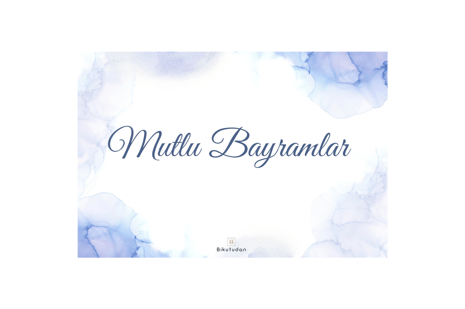 Mutlu Bayramlar Motto Kartı