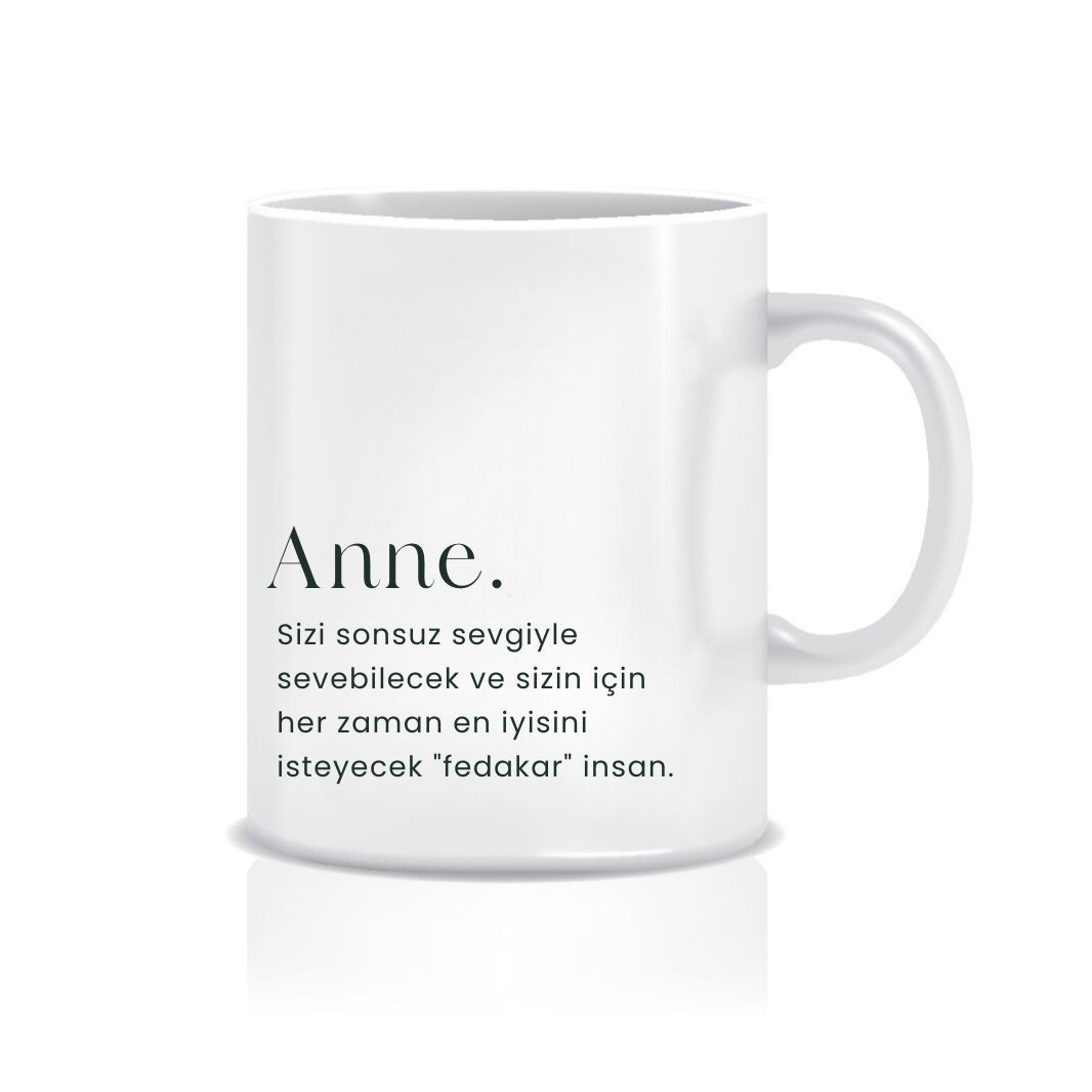 Anneye Özel Kupa