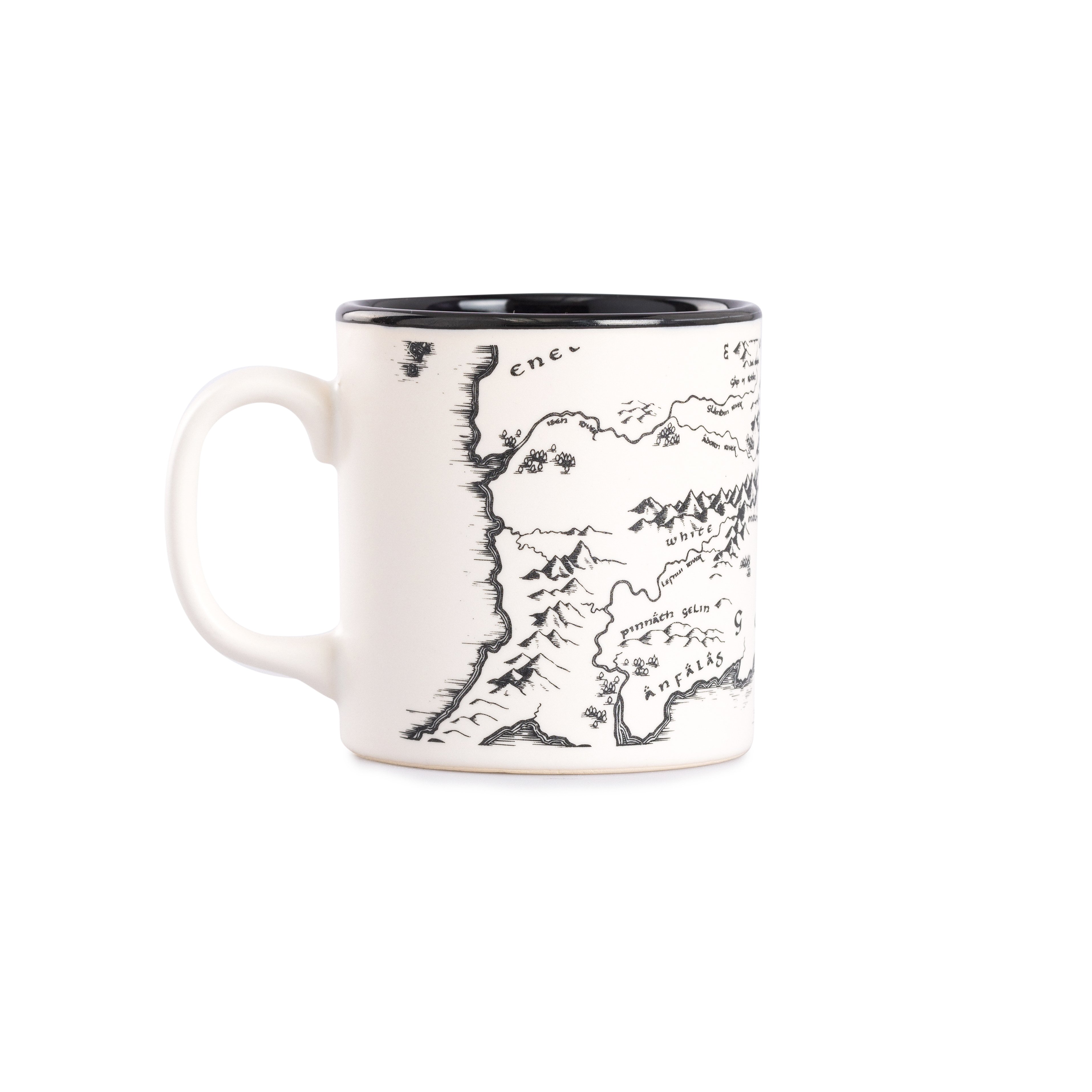 The Lord of the Rings Middle Earth Map Mug