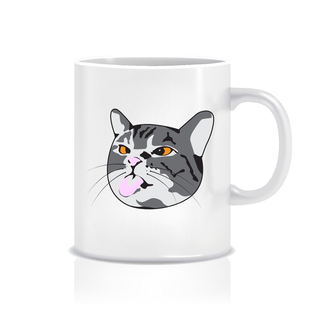 Cat Tasarım Kupa