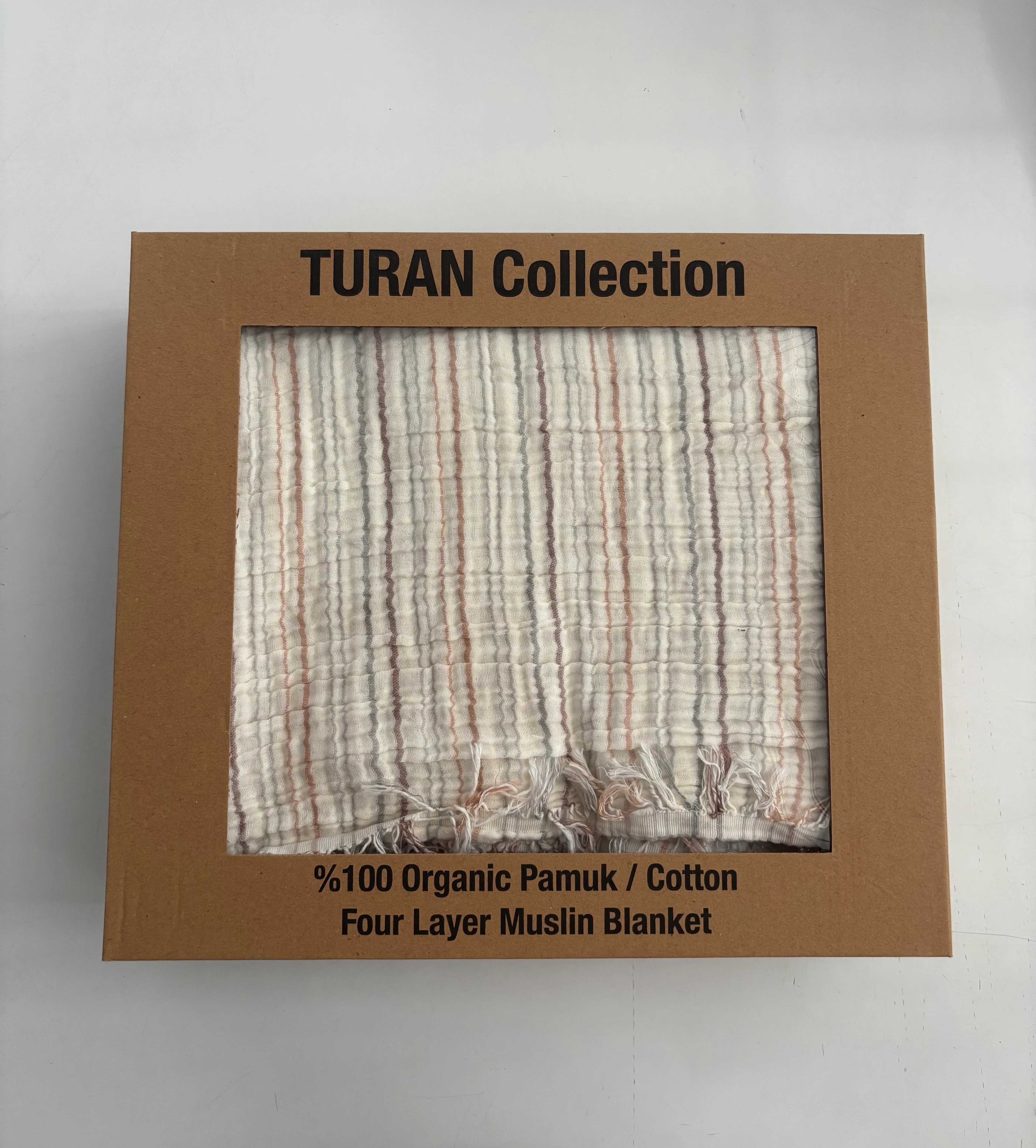 Turan Collection - Müslin Örtü Çift Kişilik