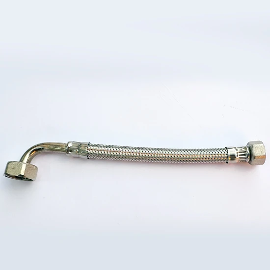 Serel Gömme Rezervuar Doldurma Grubu Bağlantı Fleksi Dirsekli 1/2 - 3/8 , 20cm