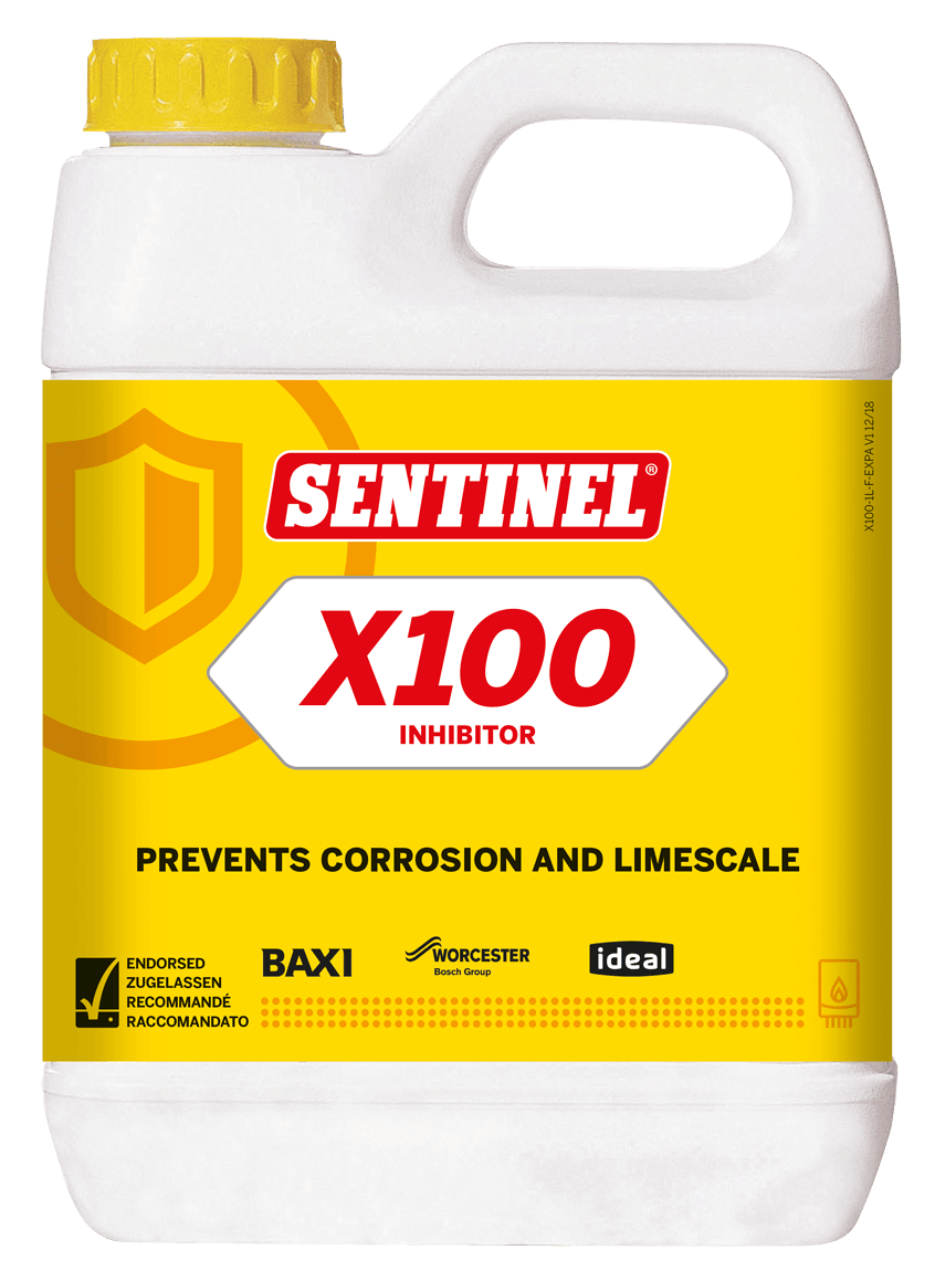 Sentinel X100 Kombi, Radyatör (Petek), Yerden Isıtma Koruyucu Kimyasalı