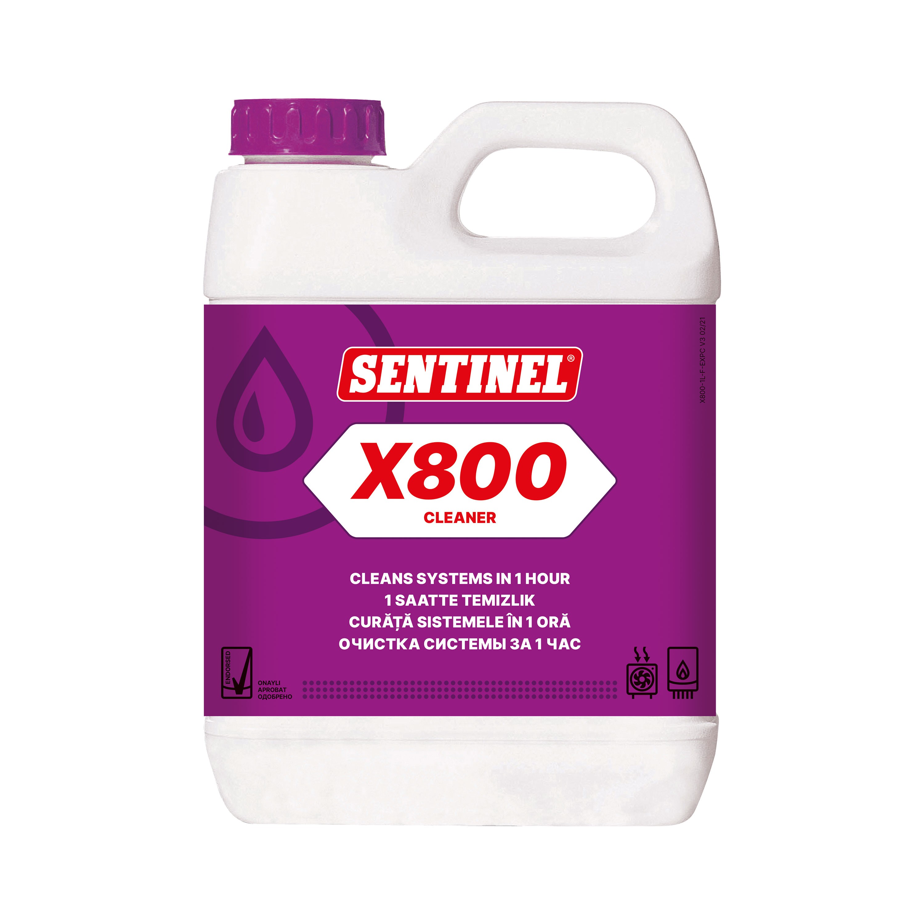 Sentinel X800 Radyatör (Petek) Temizleme Kimyasalı