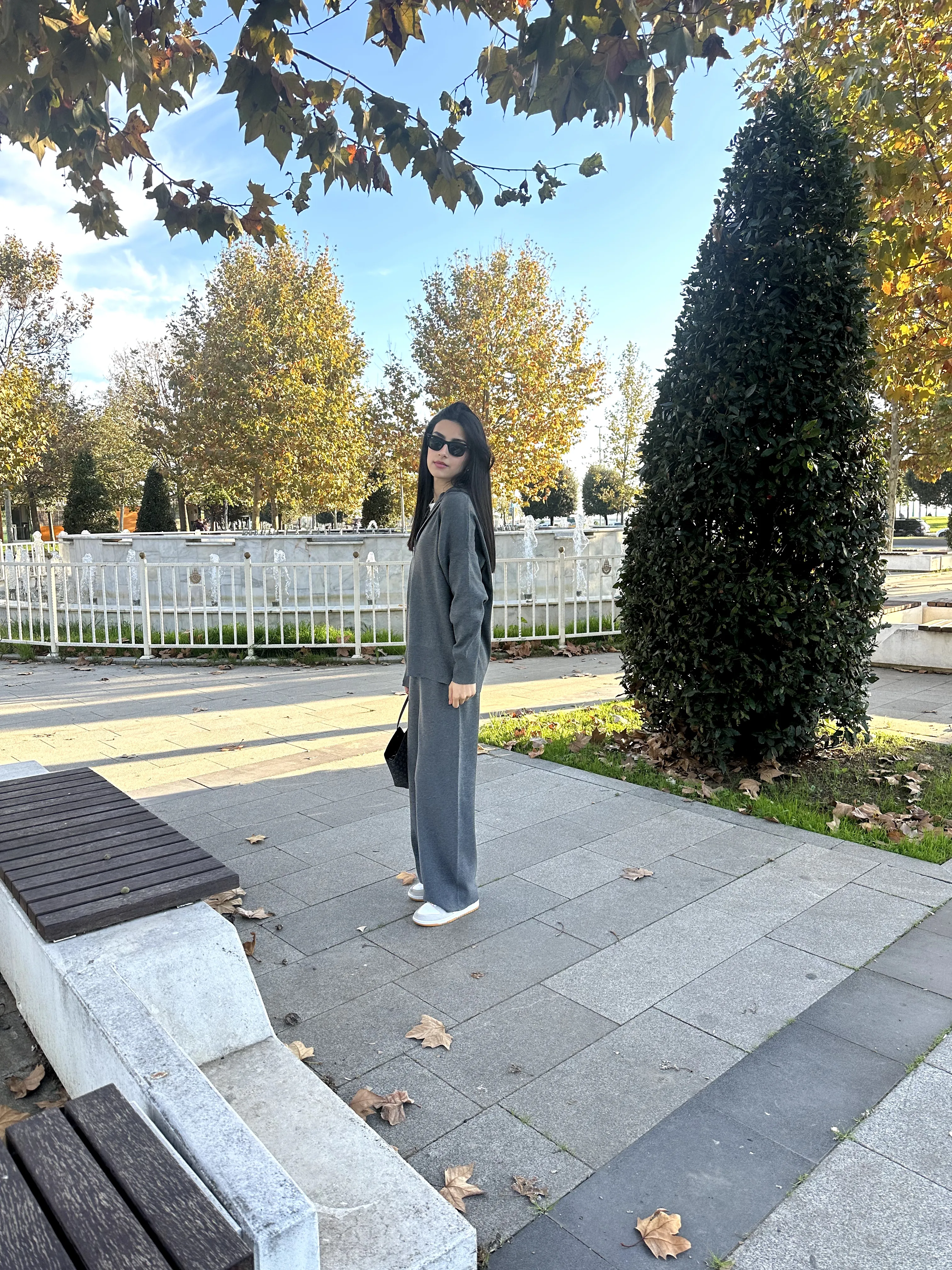 Krn Oysho Triko Takım Antrasit 