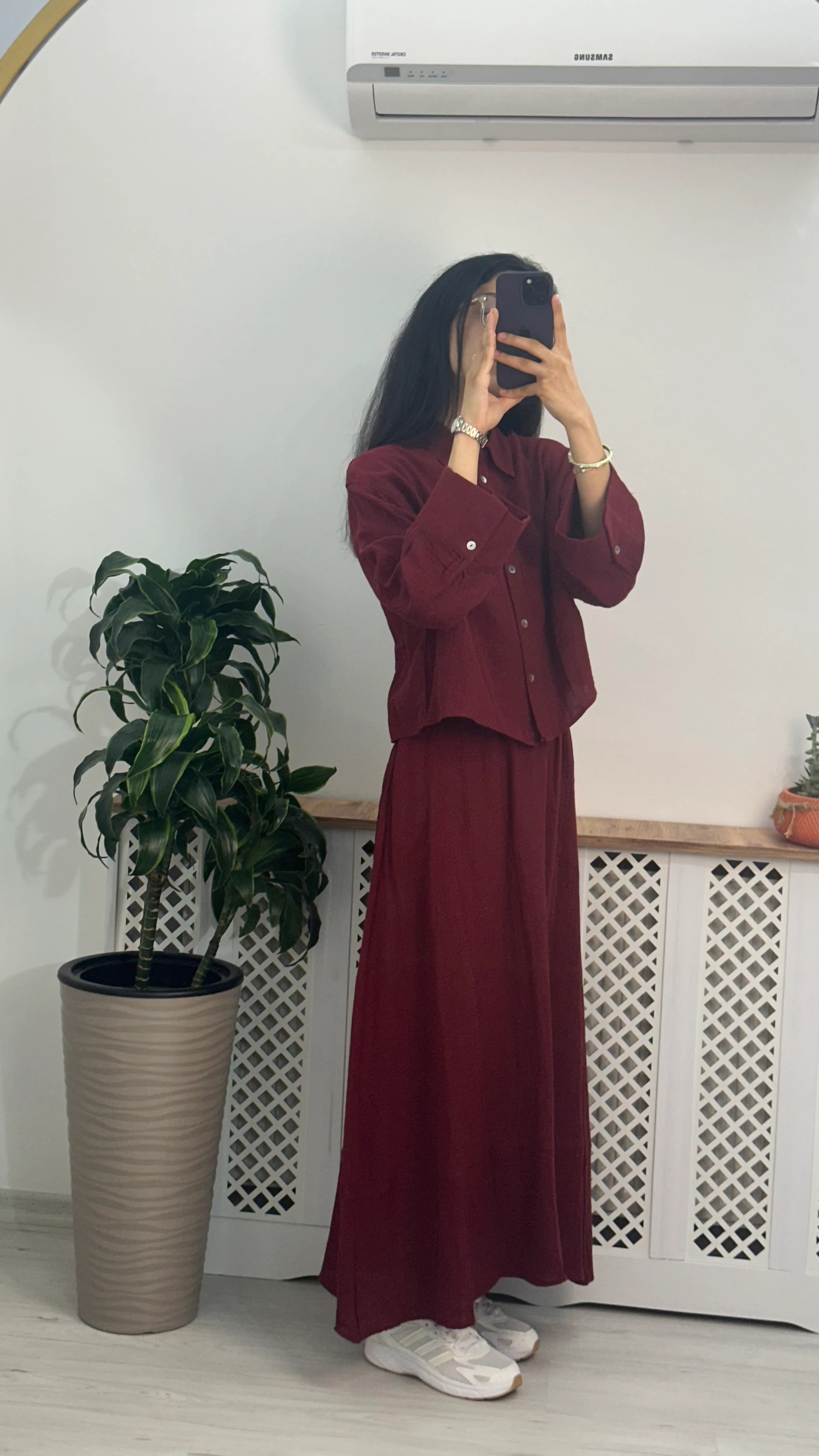 Hooops Müslin Takım Bordo