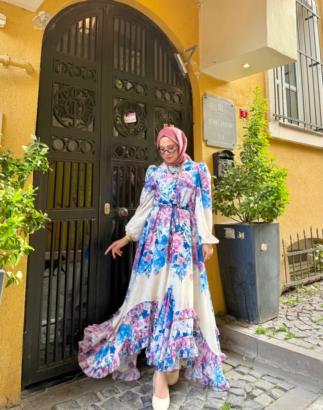 Nk ithal keten astarlı elbise 