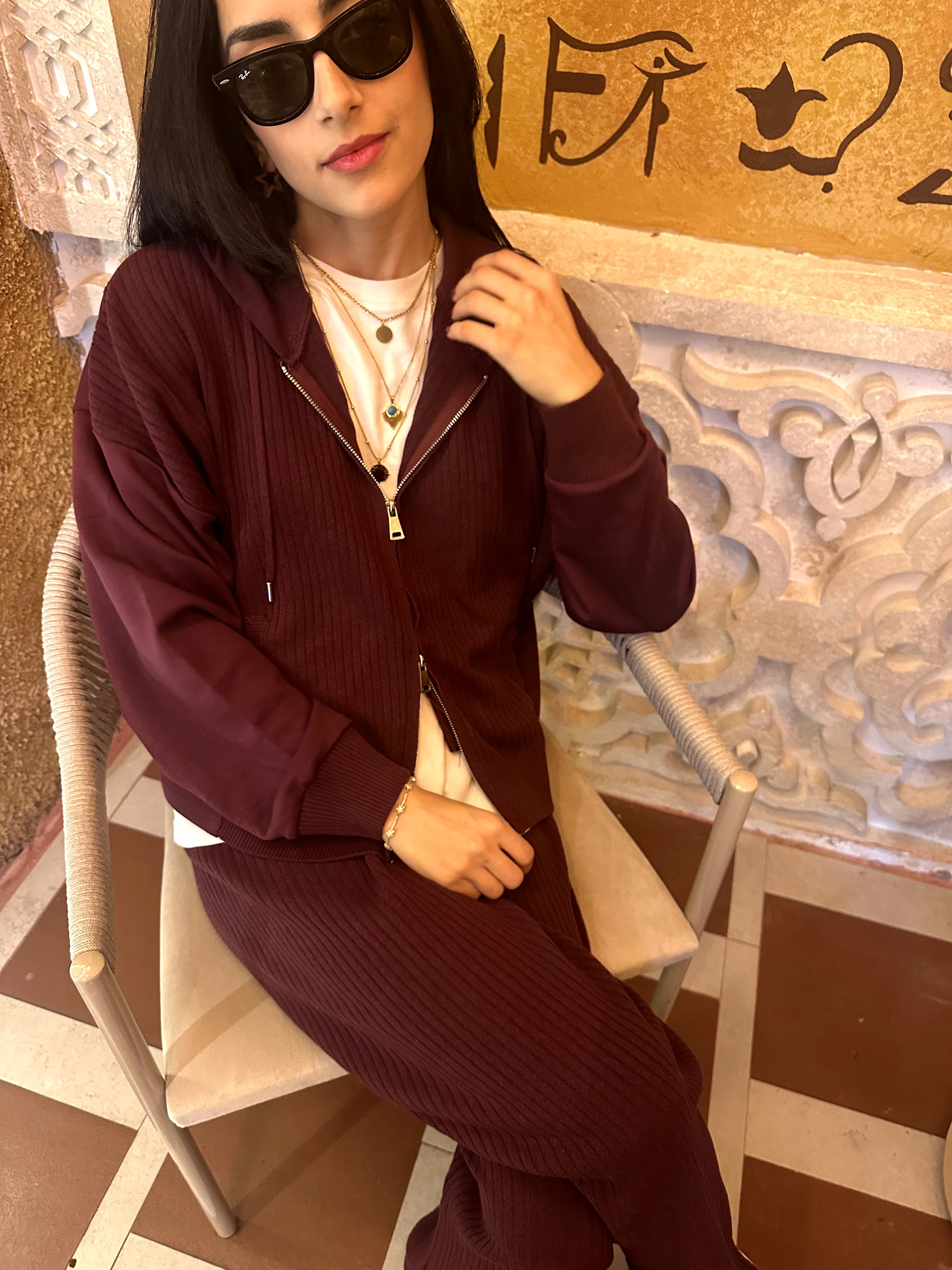 Oysho Model Fitilli Triko Takım