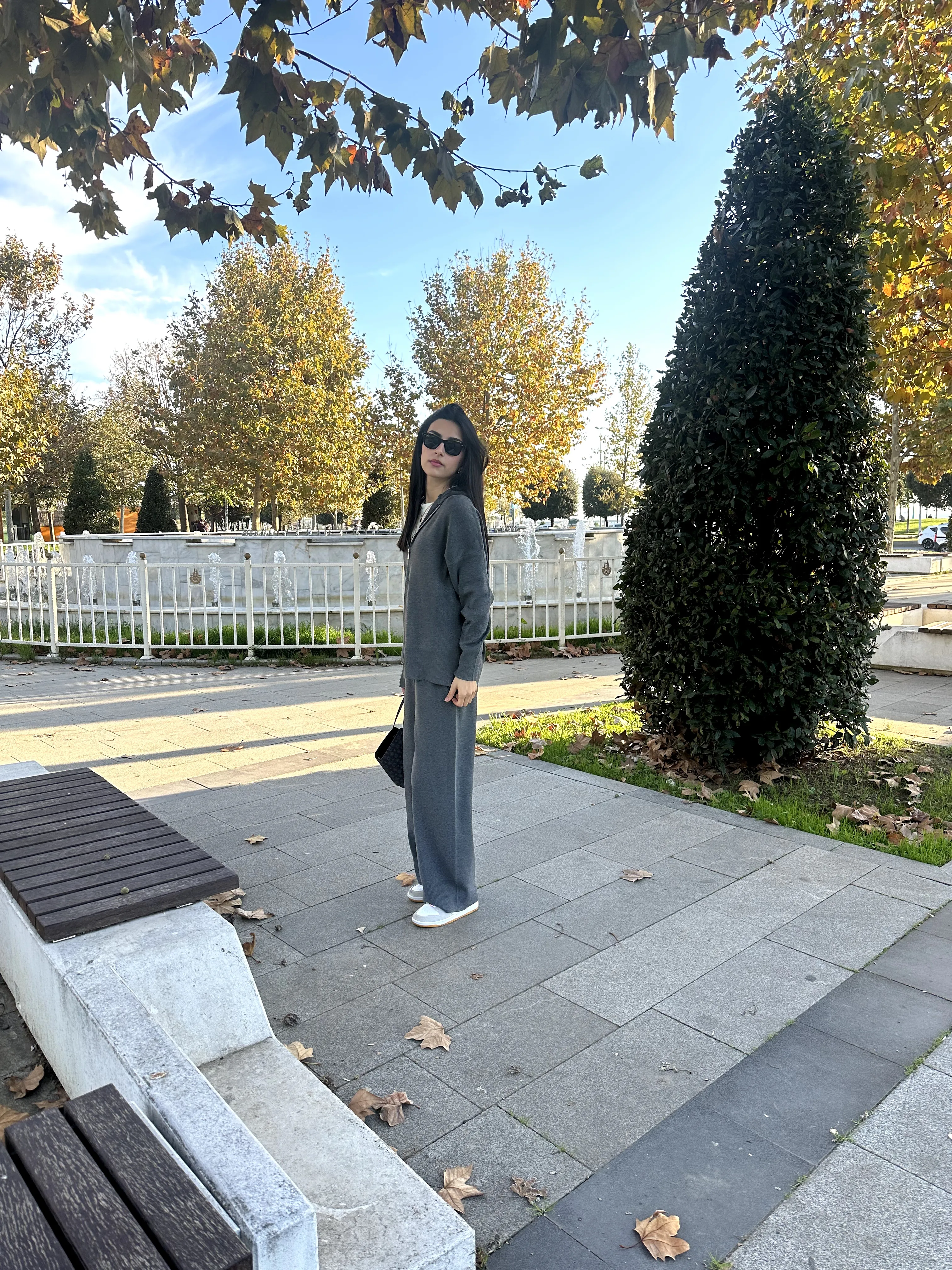 Krn Oysho Triko Takım Antrasit 