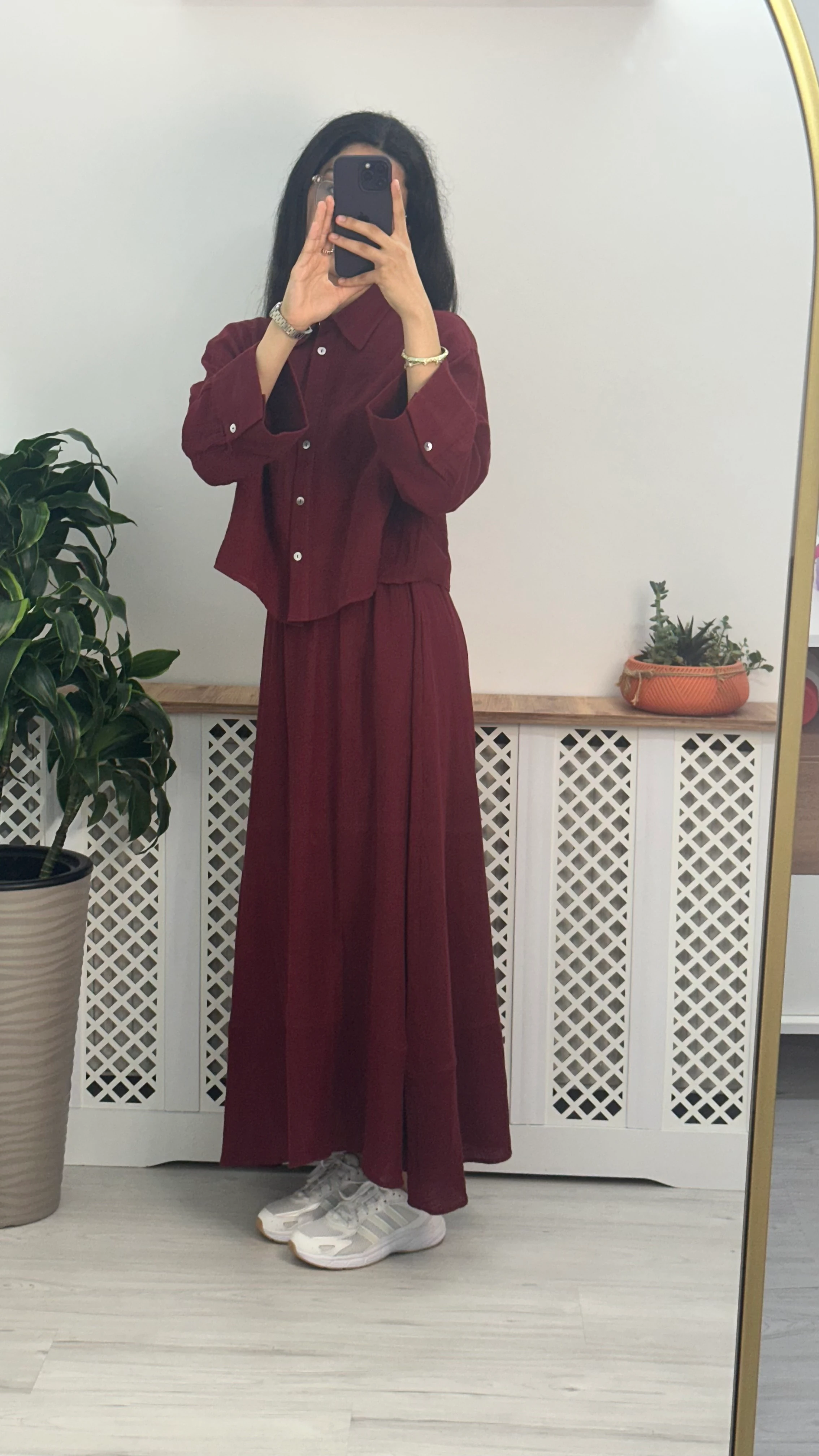 Hooops Müslin Takım Bordo