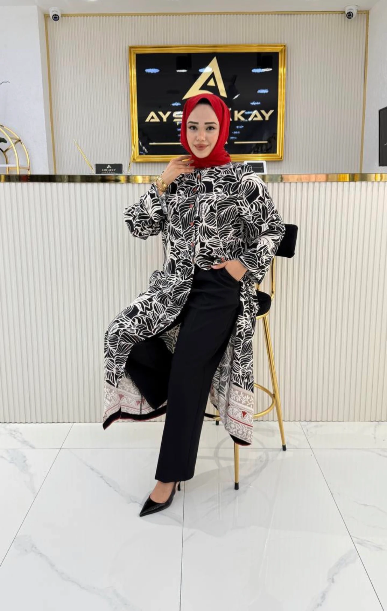 Ayşe Akay Gömlek Tunik 