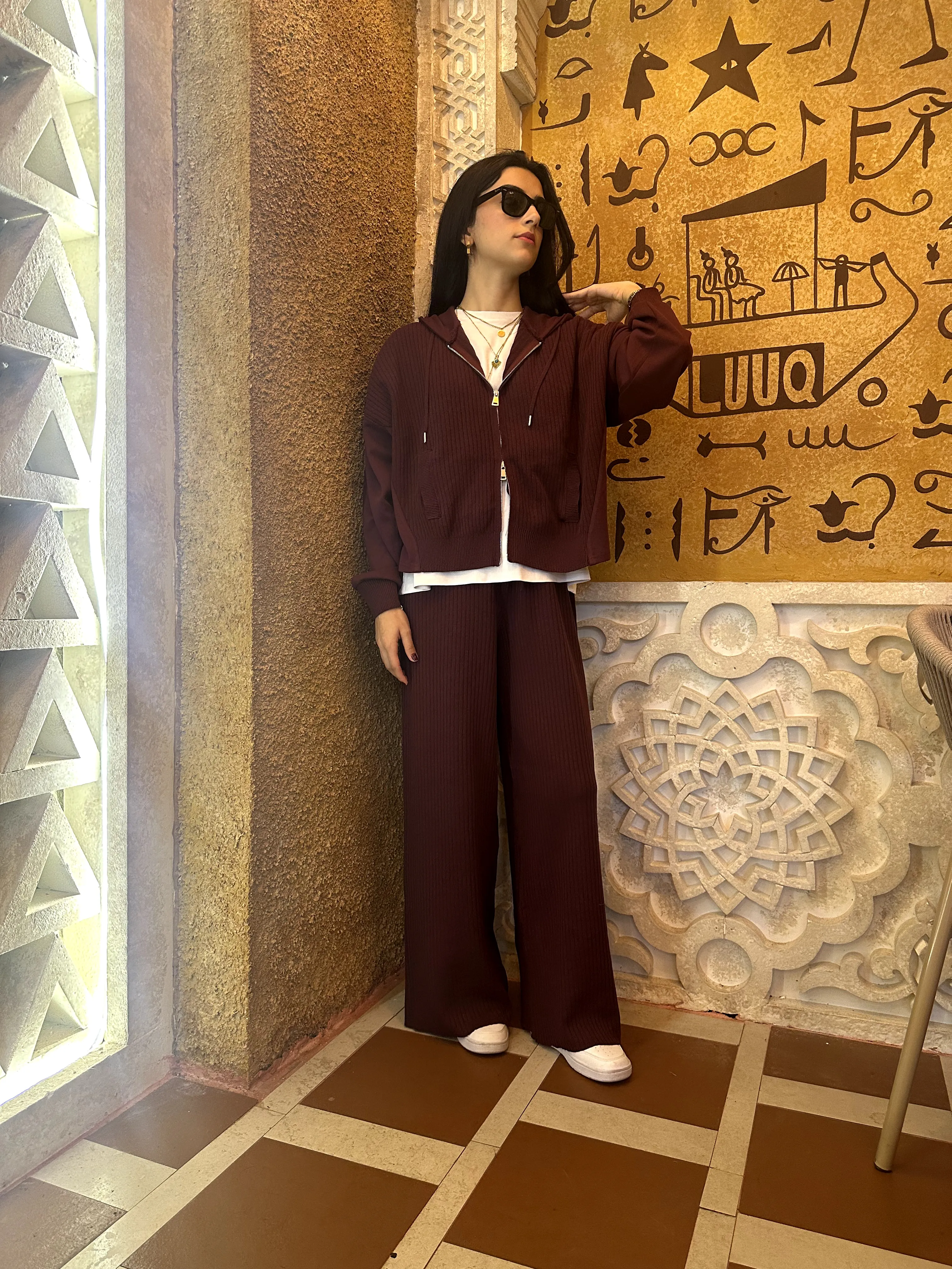 Oysho Model Fitilli Triko Takım