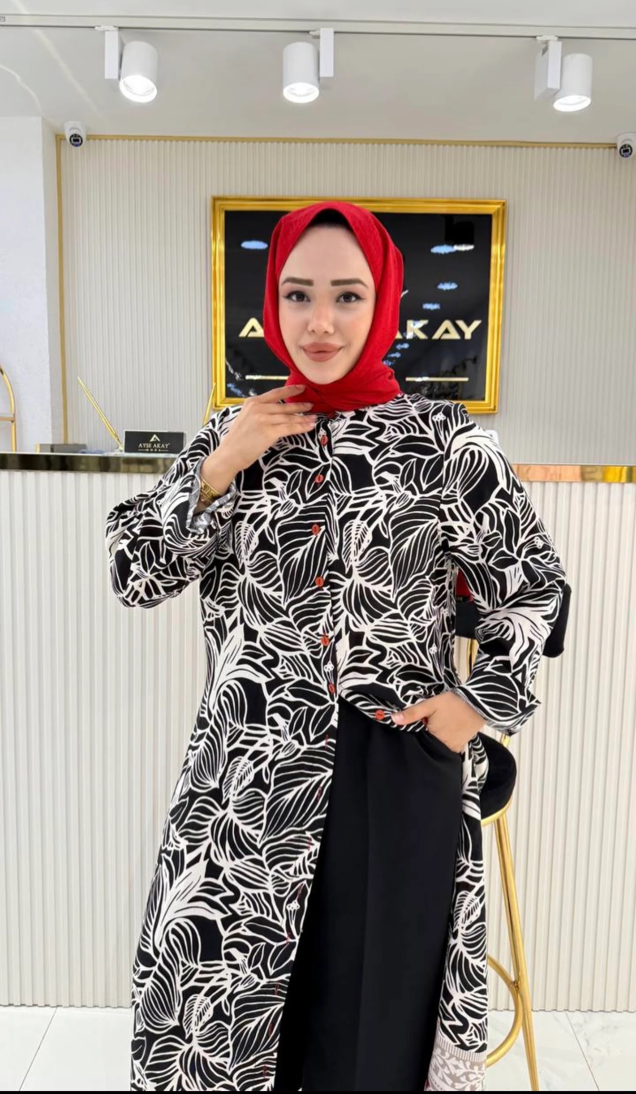 Ayşe Akay Gömlek Tunik 