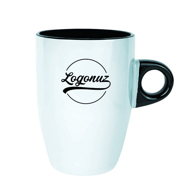Logo Baskılı Latte Kupa Bardak