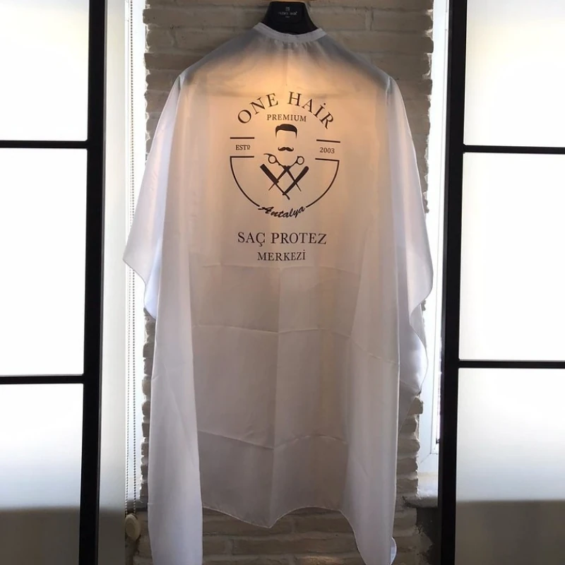 Kuaför Logolu Klasik (ince) Kumaş Penuar Kampanya