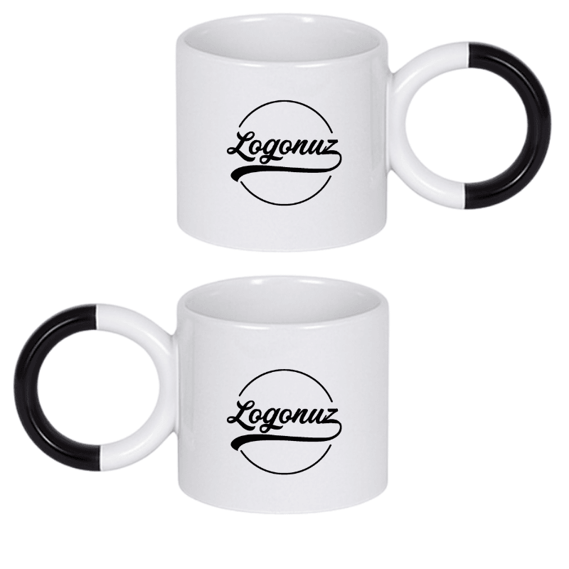 Baskılı Nescafe Fincanı 2'li Set