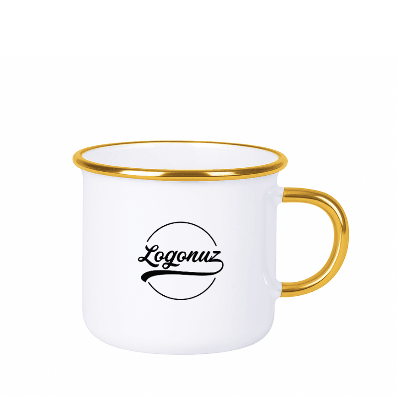 Logo Baskılı Nescafe Fincani Gold Detaylı