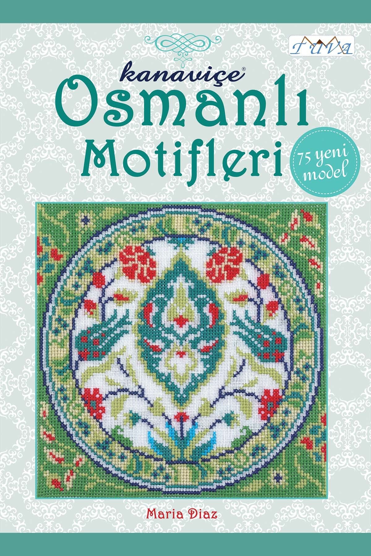 TUVA ETAMİN KANAVİÇE OSMANLI MOTİFLER MODEL KİTABI image