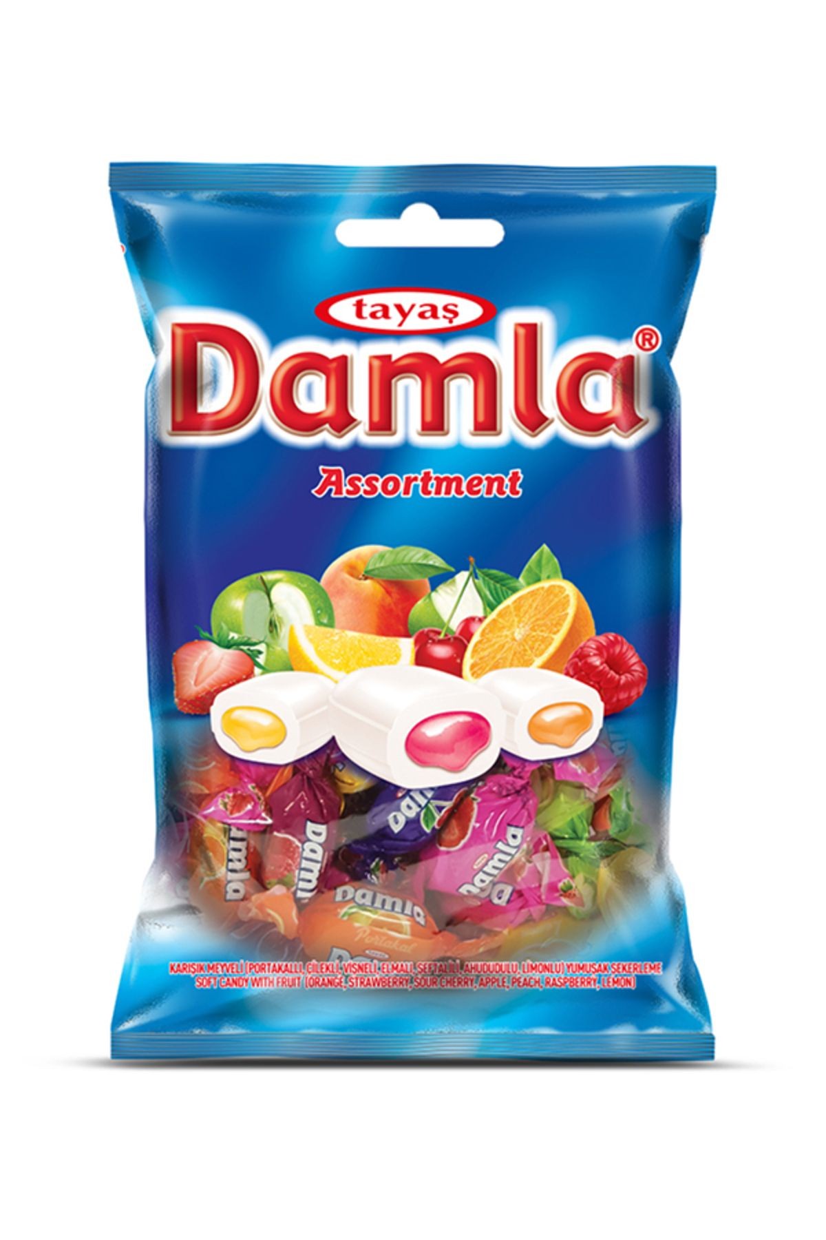 Damla Karışık Meyveli Yumuşak Şeker 1 Kg