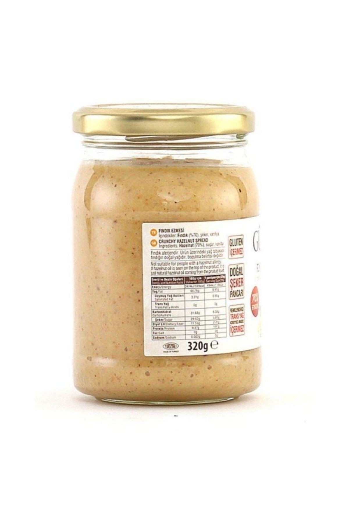 Fındık Ezmesi Cam 320 gr