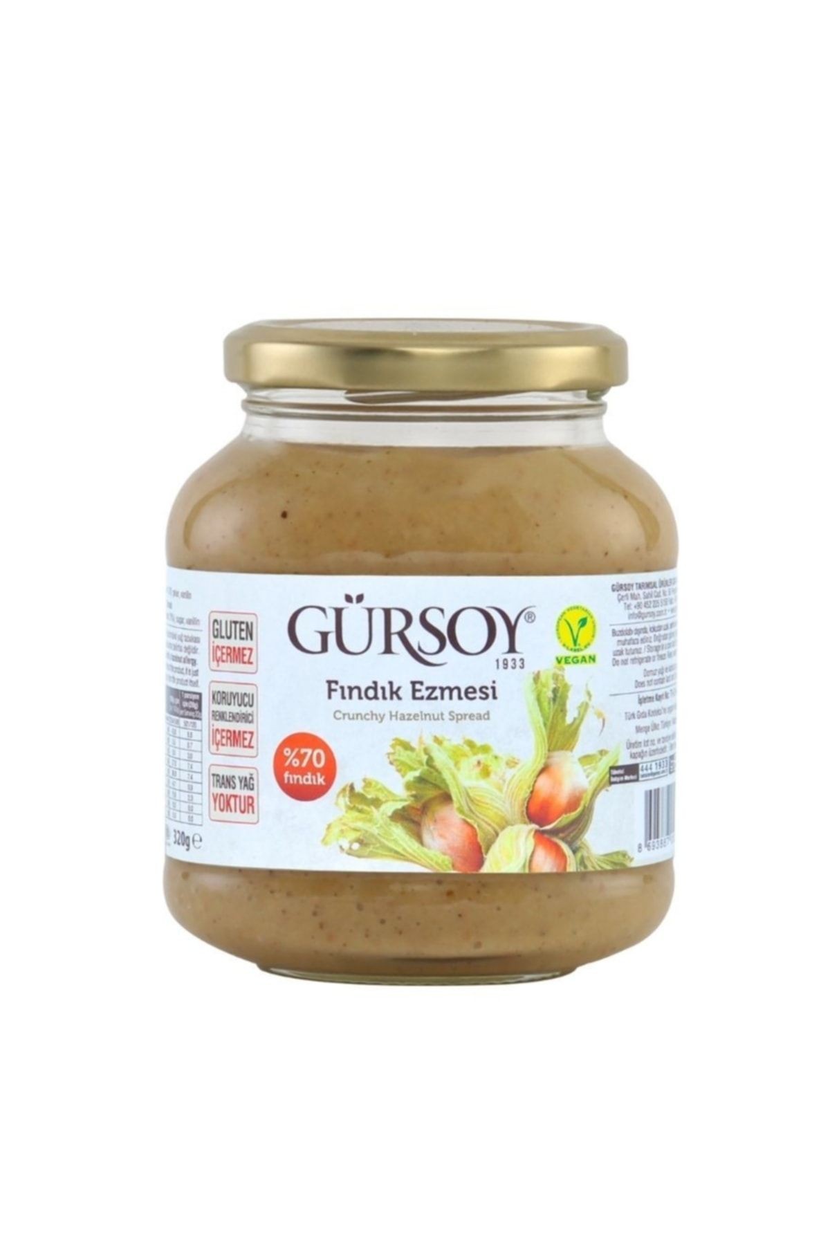 Fındık Ezmesi Cam 320 gr