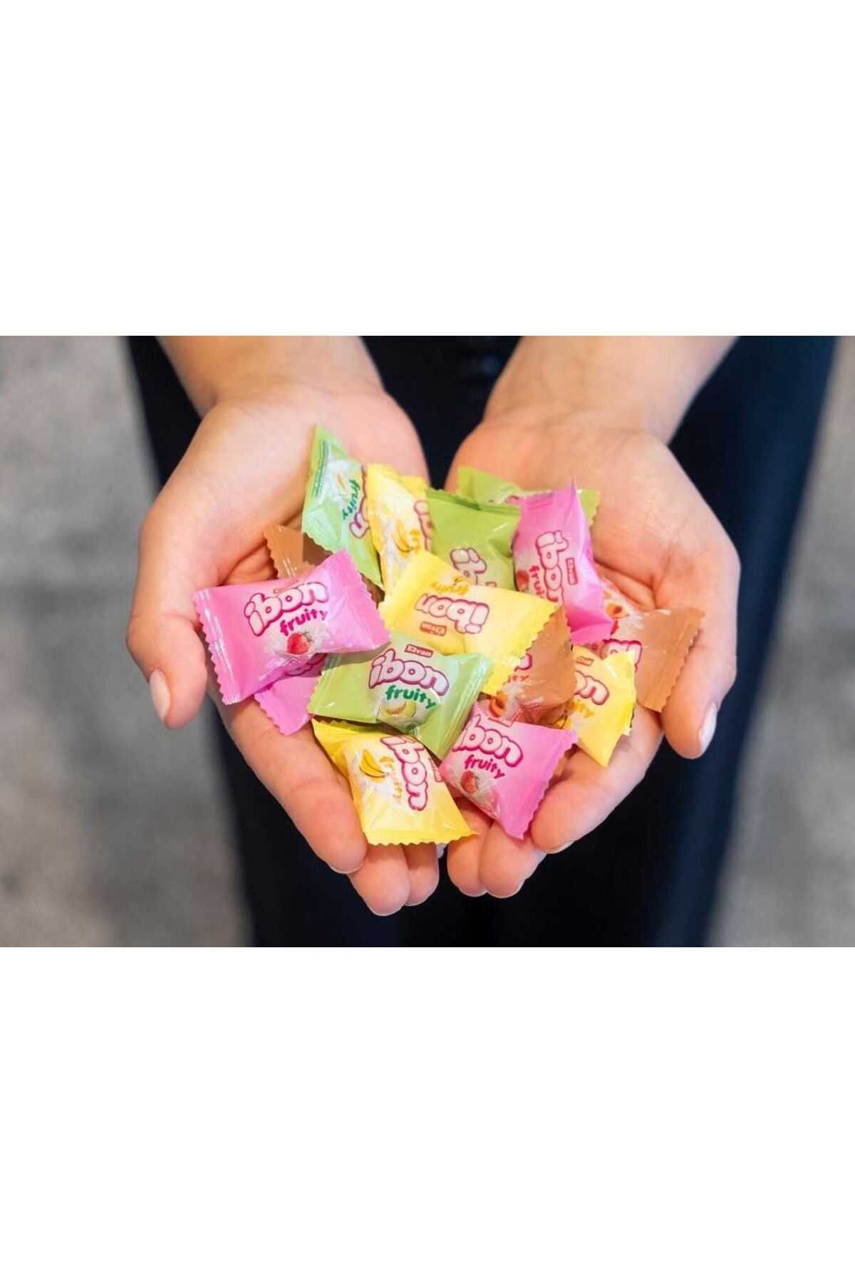 Ibon Sütlü Meyveli Şeker 1000 Gr. (1 Poşet)