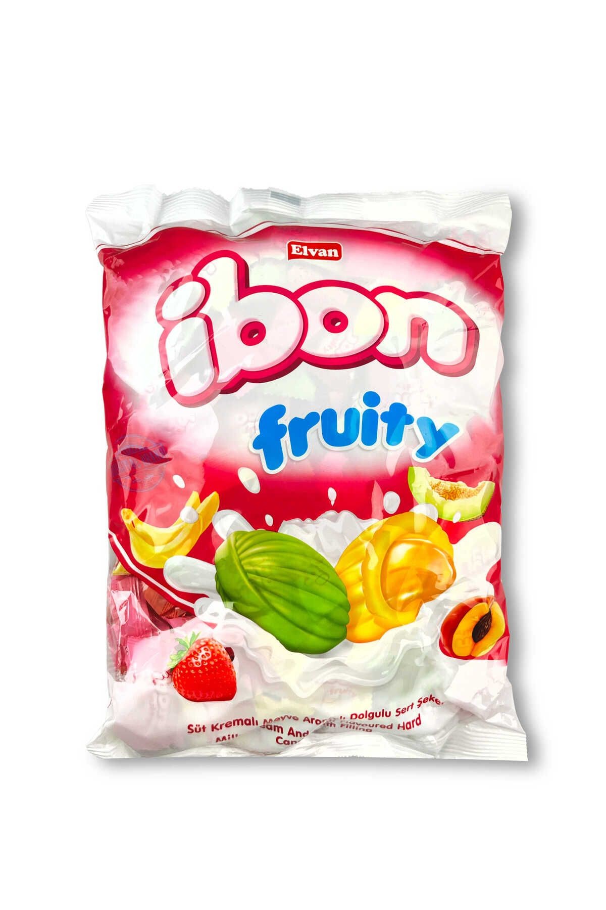 Ibon Sütlü Meyveli Şeker 1000 Gr. (1 Poşet)