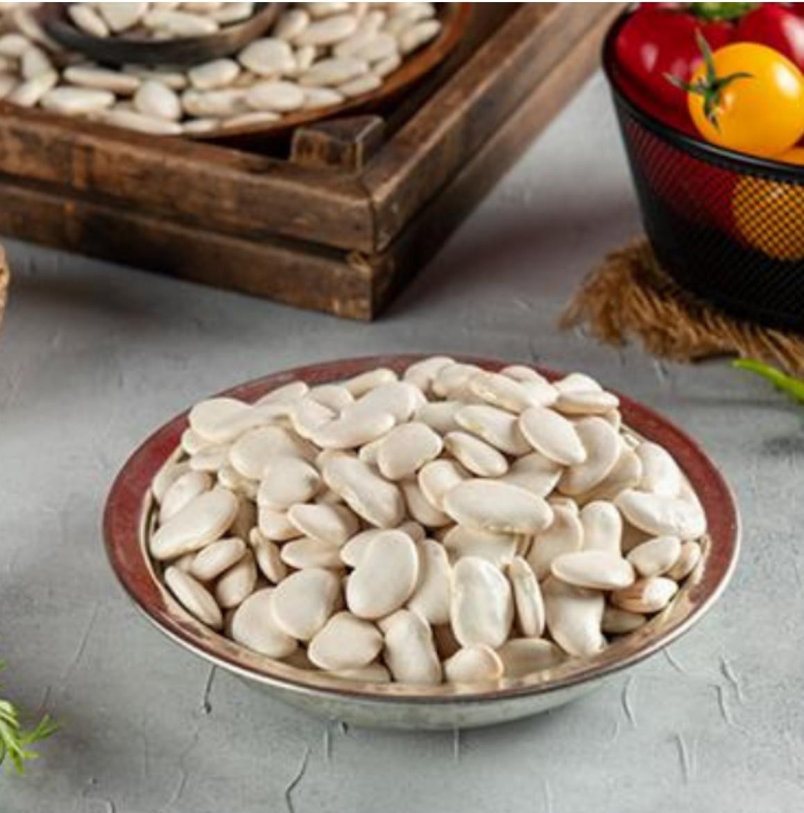 ezgikaya kuruyemiş Fasulye Bombay Kg 500gr