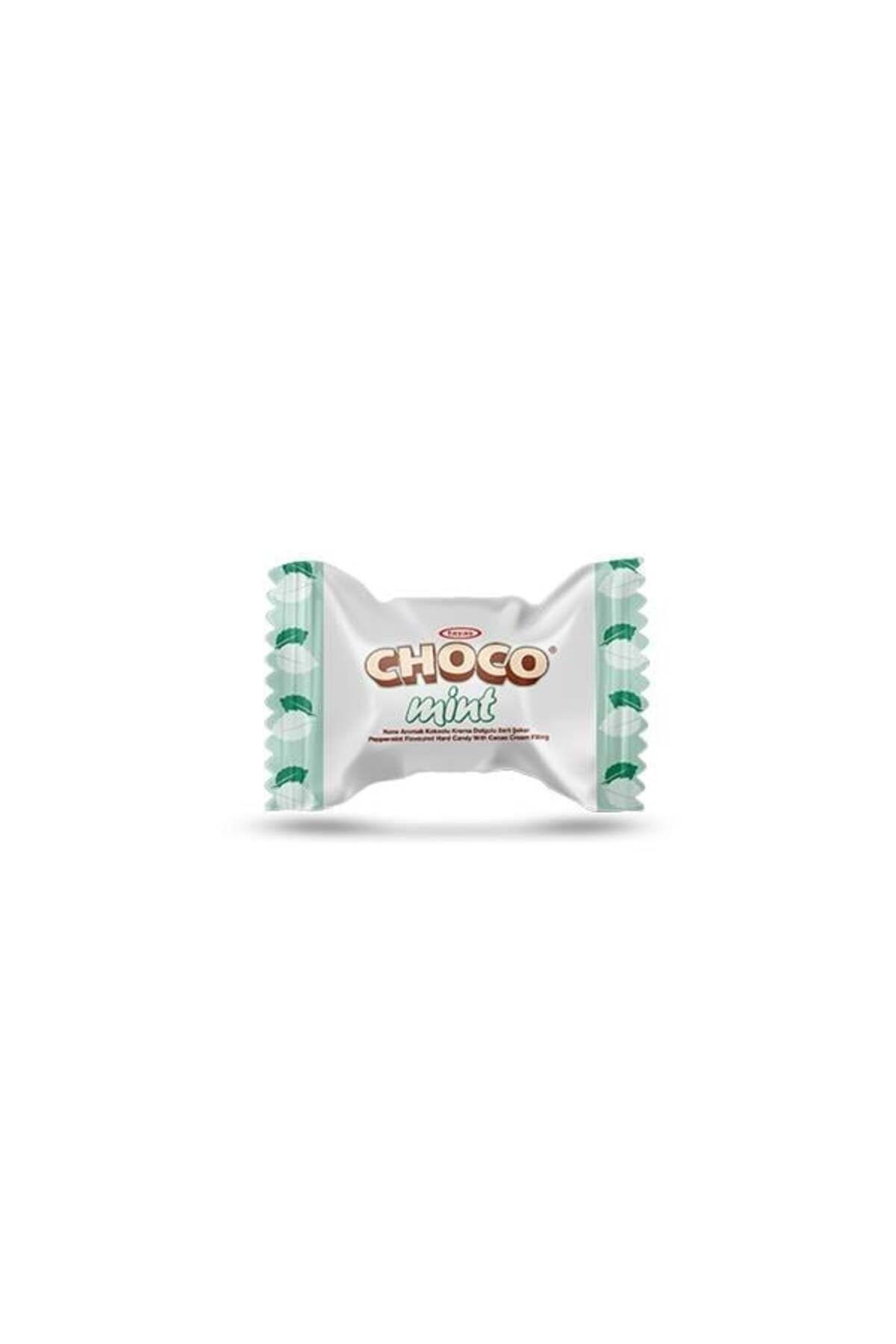 Choco Mınt Nane Aromalı Kakao Krema Dolgulu Sert Şeker 1000g (1 Poşet)