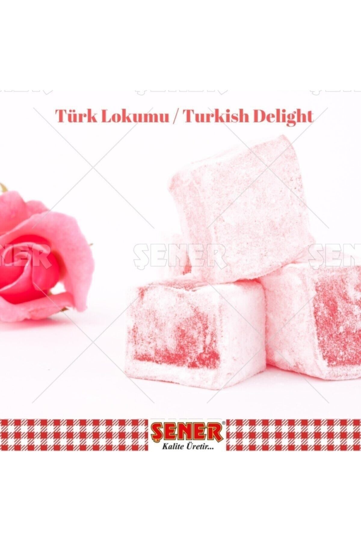 ezgikaya kuruyemiş Glikozsuz Lokum 1.5 Kg Güllü Lokum Atıştırmalık