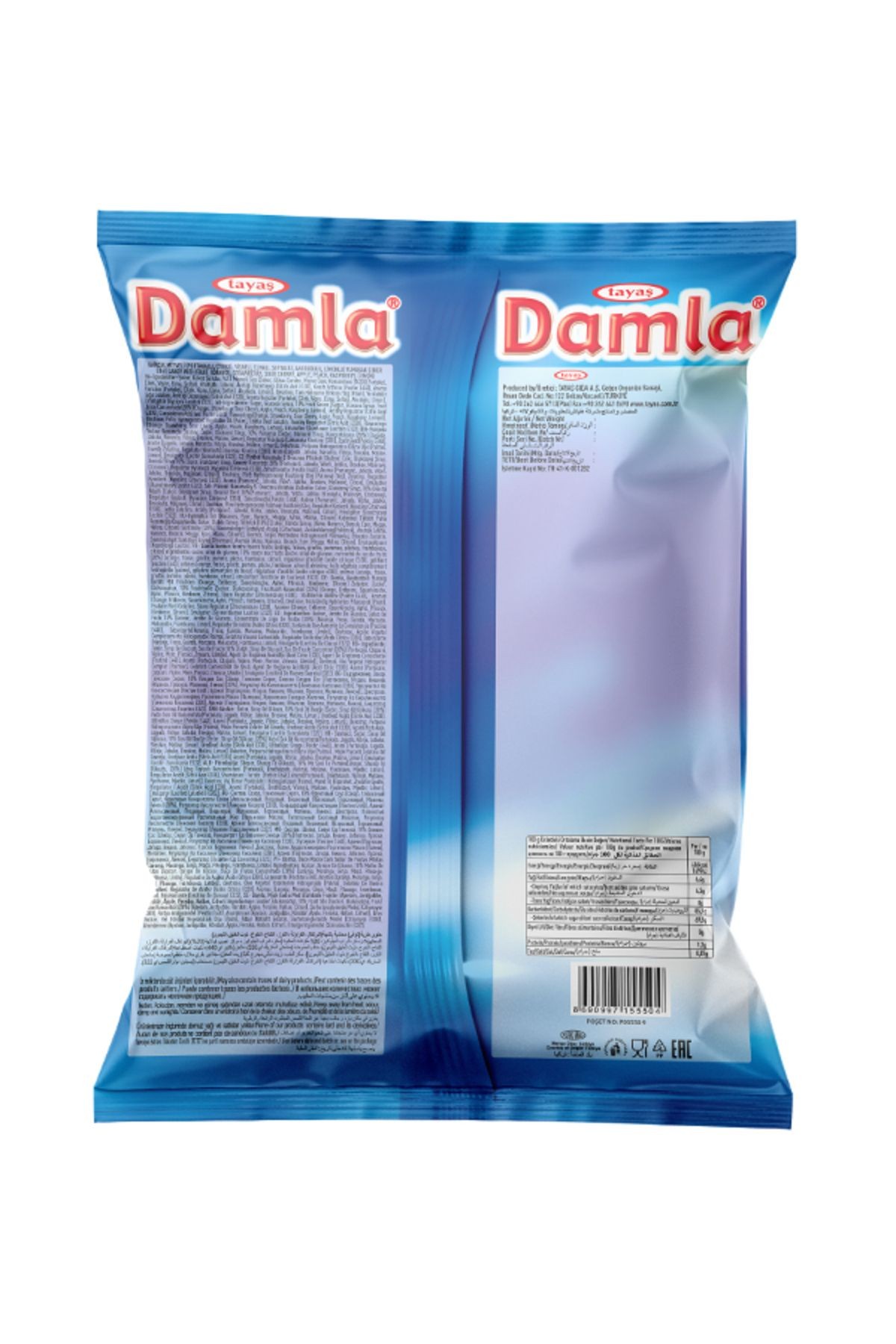 Damla Karışık Meyveli Yumuşak Şeker 1 Kg