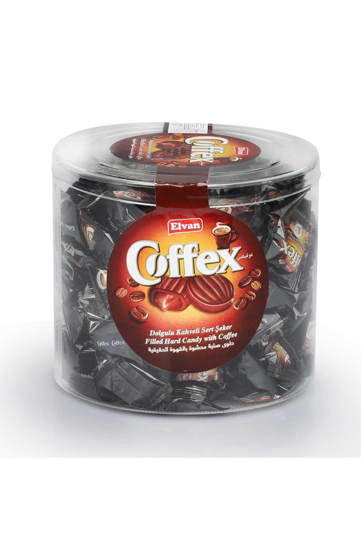 Coffex Kahveli Şeker 1000 Gr. Silindir (1 Kutu)