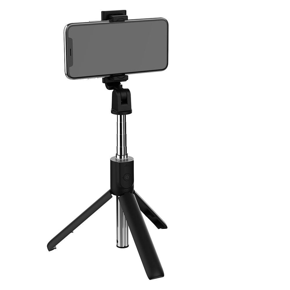 S05 Bluetooth Selfie Özellikli Çok Fonksiyonlu Teleskopik Canlı Yayın Tripod Selfie Çubuğu