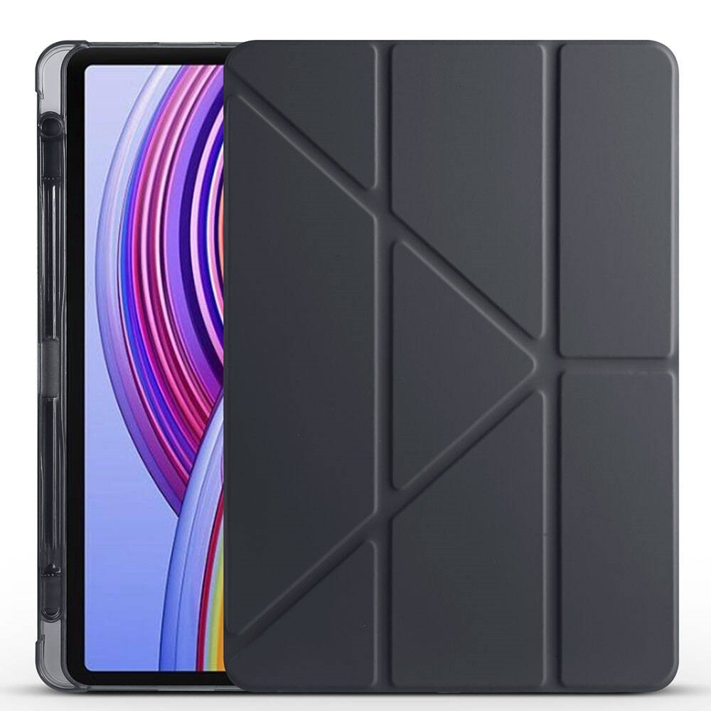 Xiaomi Redmi Pad Pro Kılıf Tri Folding Kalem Bölmeli Standlı Kılıf