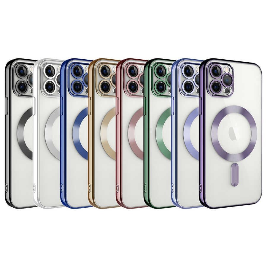 iPhone 11 Pro Kamera Korumalı Magsafe Wireless Şarj Özellikli Demre Kapak