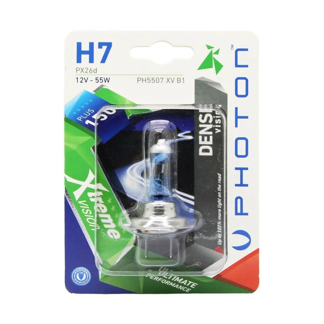 Photon H7 Xtreme Vision Halojen Far Ampulü +%150 Fazla Işık