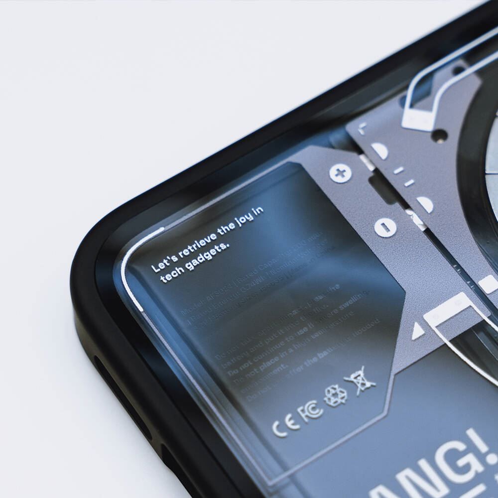 iPhone 14 Pro 3 Fonksiyonlu Bluetooth Bağlantılı Bitmo Lab Bangcase Akıllı Magsafe Kapak