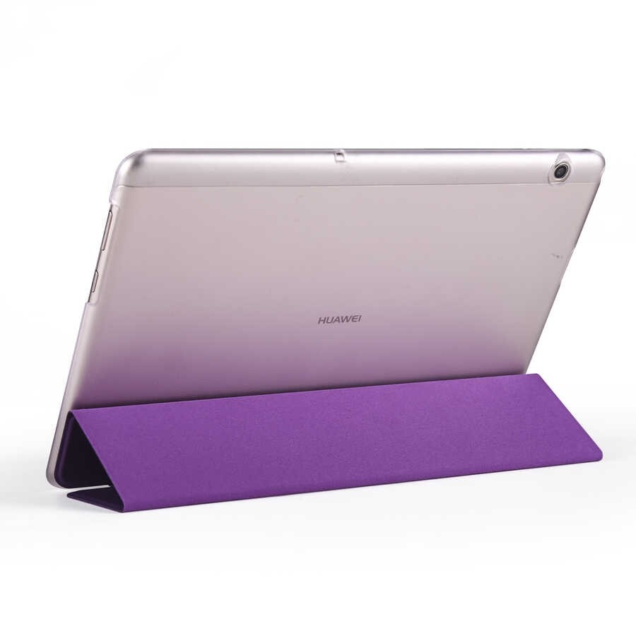 Huawei T5 10 inc Smart Cover Standlı 1-1 Tablet Kılıfı
