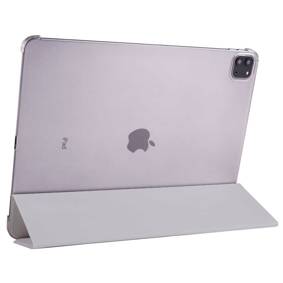iPad Pro 12.9 2021 ( 5.Nesil ) Smart Cover Standlı 1-1 Tablet Kılıfı