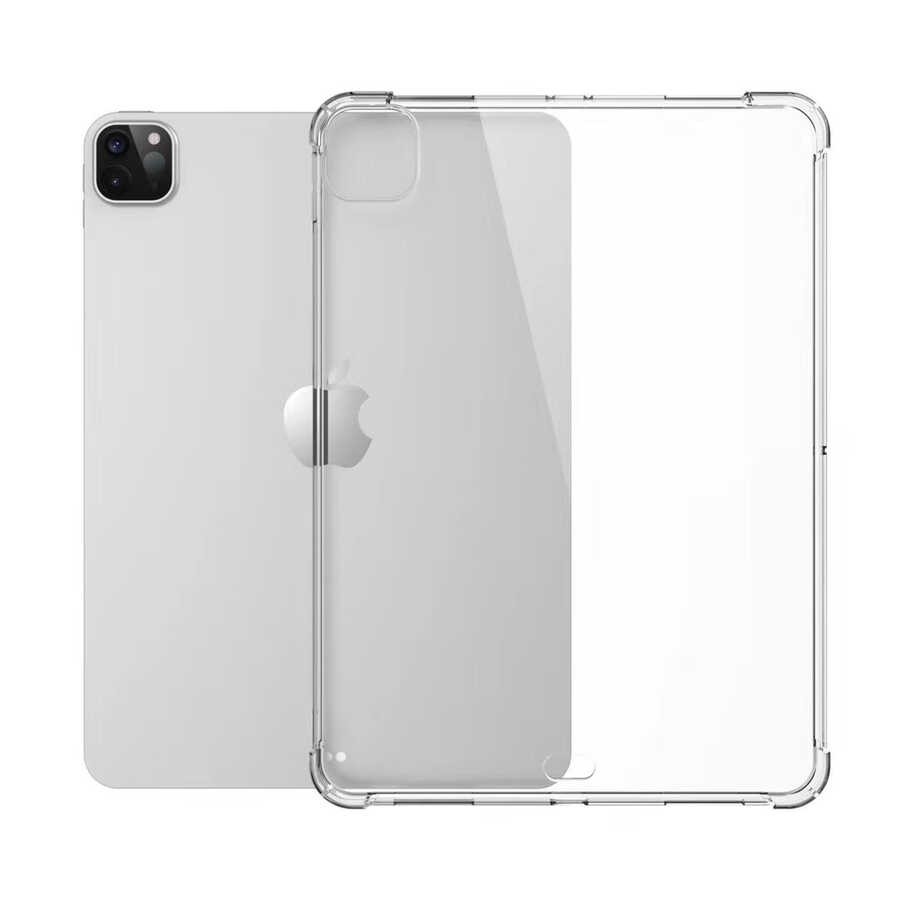 iPad Pro 12.9" 2021 ( 5. Nesil ) Tablet Nitro Anti Shock Şeffaf Sert Kapak